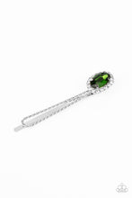 Load image into Gallery viewer, Gala Glitz - Green Hair Clip