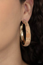 Load image into Gallery viewer, A CORK In The Road - Gold Earrings