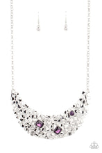 Load image into Gallery viewer, Fabulously Fragmented - Purple Necklace