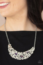 Load image into Gallery viewer, Fabulously Fragmented - Purple Necklace
