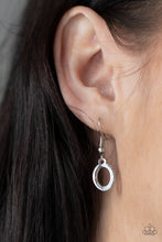 Load image into Gallery viewer, Working OVAL-time - Silver Necklace