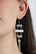 Load image into Gallery viewer, Mind, Body, and SEOUL - White Earrings