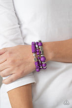 Load image into Gallery viewer, Perfectly Prismatic - Purple Bracelet
