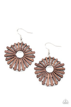 Load image into Gallery viewer, SPOKE Too Soon - Brown Earrings