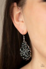 Load image into Gallery viewer, Smolder Effect - Black Earrings