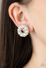 Load image into Gallery viewer, Roundabout Ritz - White Earrings