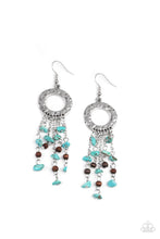 Load image into Gallery viewer, Primal Prestige - Blue Earrings