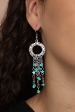 Load image into Gallery viewer, Primal Prestige - Blue Earrings