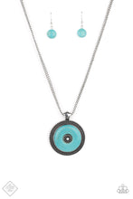 Load image into Gallery viewer, EPICENTER of Attention - Blue Necklace