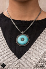 Load image into Gallery viewer, EPICENTER of Attention - Blue Necklace
