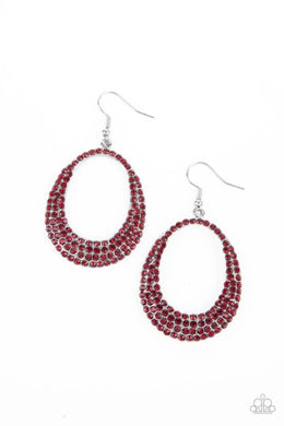 Life GLOWS On - Red Earrings