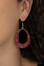 Load image into Gallery viewer, Life GLOWS On - Red Earrings
