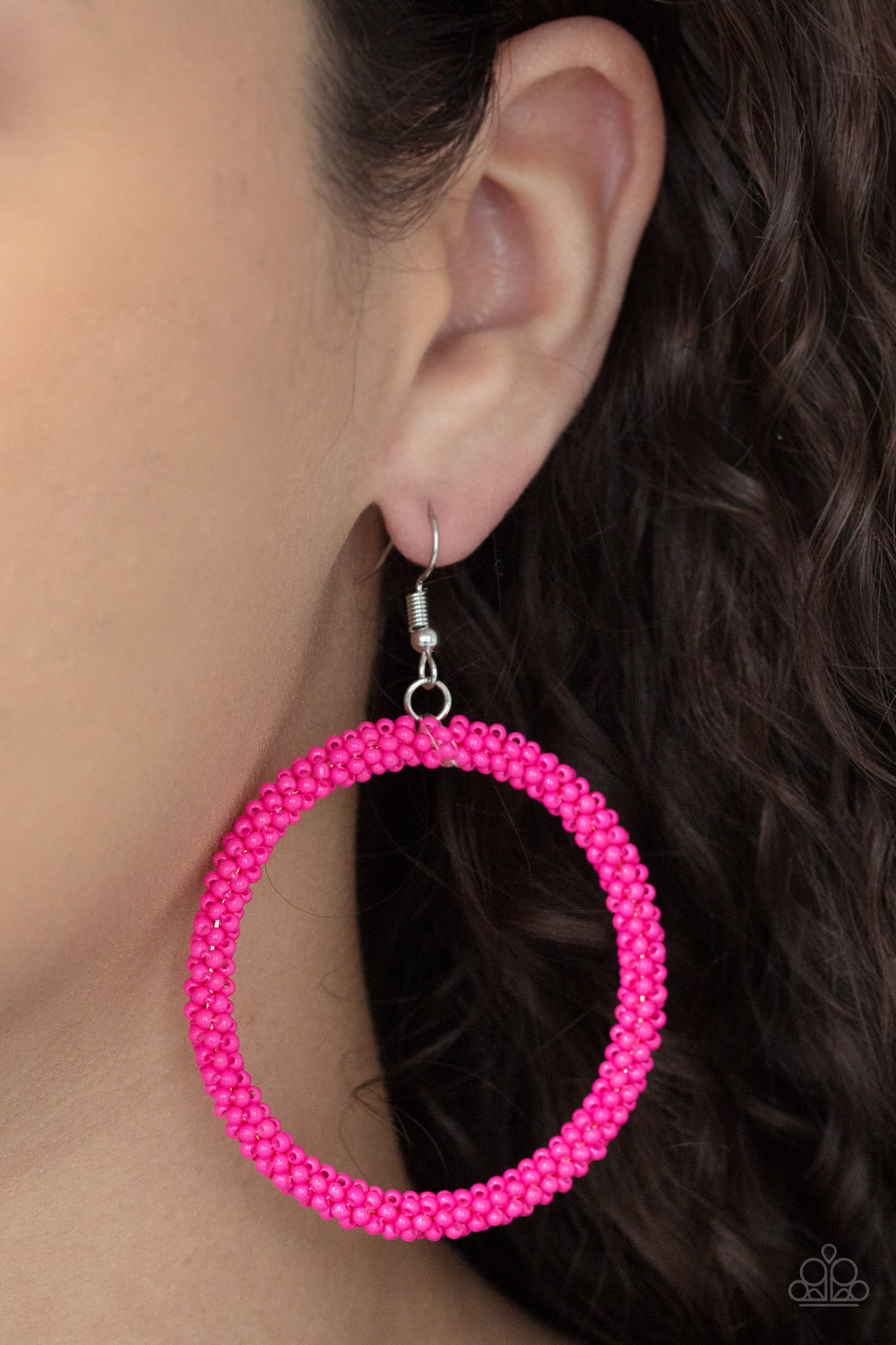 Beauty and the BEACH - Pink Earrings