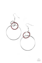 Load image into Gallery viewer, In An Orderly Fashion - Red Earrings