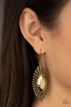 Load image into Gallery viewer, Who Is The FIERCEST Of Them All - Brass Earrings