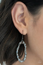 Load image into Gallery viewer, ARTIFACT Checker - Black Earrings