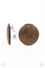 Load image into Gallery viewer, WOODWORK It - Brown Earrings