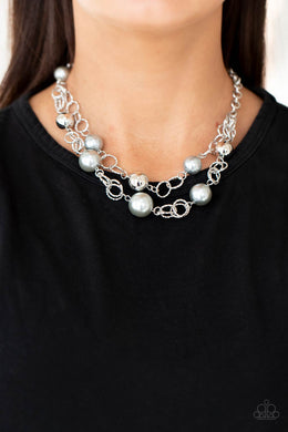 New Age Knockout - Silver Necklace