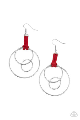 Fearless Fusion - Red Earrings