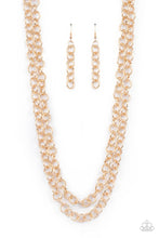 Load image into Gallery viewer, Grunge Goals - Gold Necklace