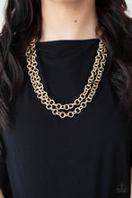 Load image into Gallery viewer, Grunge Goals - Gold Necklace