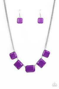 Instant Mood Booster - Purple Necklace