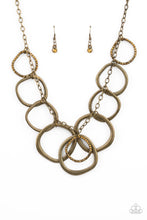 Load image into Gallery viewer, Dizzy With Desire - Brass Necklace