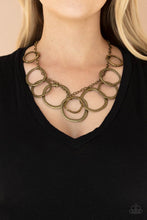 Load image into Gallery viewer, Dizzy With Desire - Brass Necklace