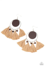 Load image into Gallery viewer, Yacht Bait - Brown Earrings