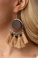 Load image into Gallery viewer, Yacht Bait - Brown Earrings