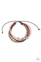 Load image into Gallery viewer, Raffia Remix - Pink Bracelet