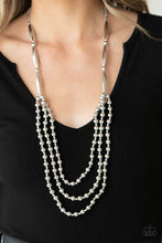 Load image into Gallery viewer, Beaded Beacon - Silver Necklace