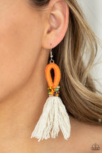 Load image into Gallery viewer, The Dustup - Orange Earrings