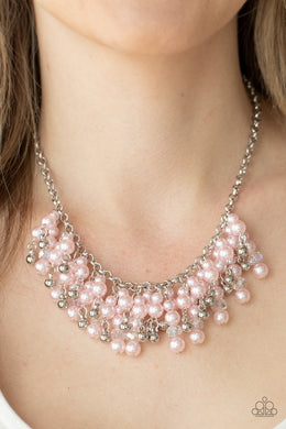 Champagne Dreams - Pink Necklace