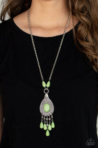Cowgirl Couture - Green Necklace