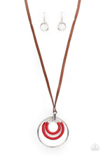 Load image into Gallery viewer, Hypnotic Happenings - Red Necklace