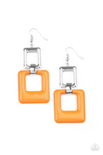 Load image into Gallery viewer, Twice As Nice - Orange Earringsd