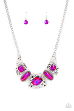 Load image into Gallery viewer, Futuristic Fashionista – Pink Necklace