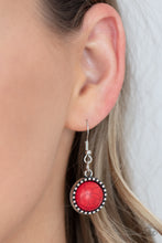 Load image into Gallery viewer, She Went West - Red Necklace