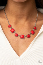 Load image into Gallery viewer, Trend Worthy - Red Necklace