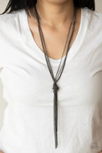 Load image into Gallery viewer, KNOT All There - Black Necklace