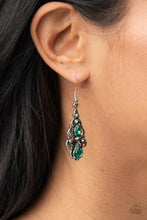 Load image into Gallery viewer, Urban Radiance - Green Earrings