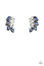 Load image into Gallery viewer, Flawless Fronds - Blue Earrings