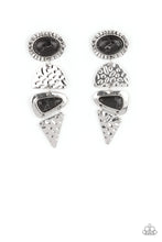 Load image into Gallery viewer, Earthy Extravagance - Black Earrings