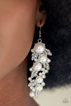 Load image into Gallery viewer, The Party Has Arrived - White Earrings
