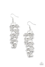Load image into Gallery viewer, The Party Has Arrived - White Earrings
