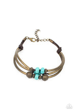 Load image into Gallery viewer, Road Trip Rebel - Brass Bracelet
