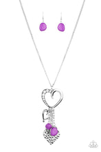 Load image into Gallery viewer, Flirty Fashionista - Purple Necklace