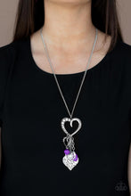Load image into Gallery viewer, Flirty Fashionista - Purple Necklace