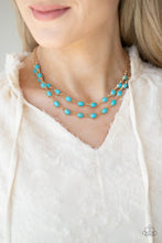 Load image into Gallery viewer, Sahara Safari - Blue Necklace